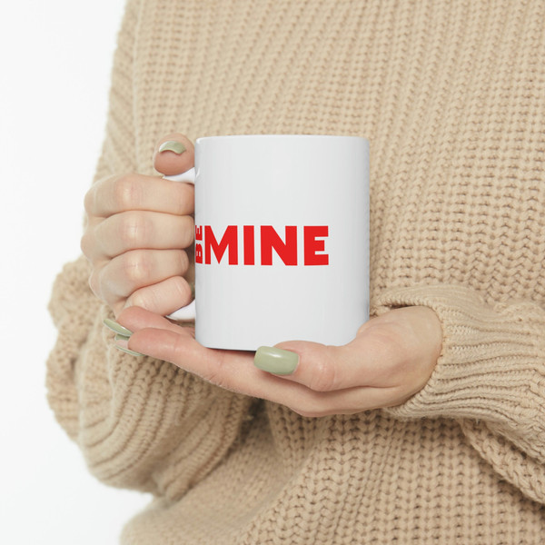 Be Mine Ceramic Mug 11oz, Mug Gift for Love, Gift Mug for Valentine's Day, Love Mug 11oz - 10.jpg