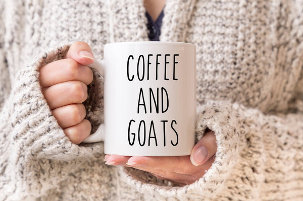 Coffee And Goats Mug, Goat Gifts, Goat Mug, Goat Lover Gift, Goat Mom, Funny Goat Cup, Mugs With Sayings - 1.jpg