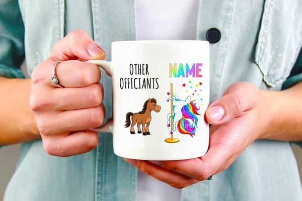 Funny Wedding Officiant Mug, Wedding Officiant Unicorn Gift, Bridal Party Gift, Wedding Gifts, Wedding Coffee Mug, Officiant Proposal - 1.jpg