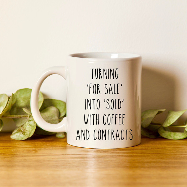 Realtor Mug, Realtor Gift, Real Estate Agent Mug, Realtor Closing Gift, Realtor Thank You, Broker Gift, Real Estate Agent Cute Gift - 1.jpg