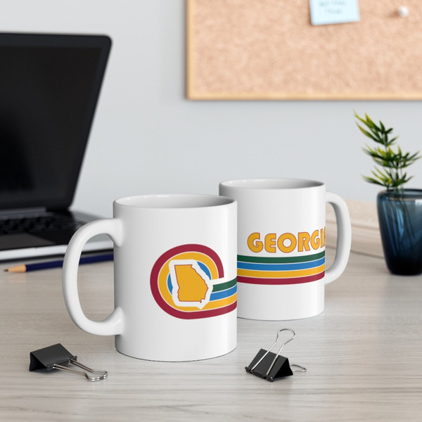 Georgia Coffee Mug Microwave and Dishwasher Safe C - Inspire Uplift