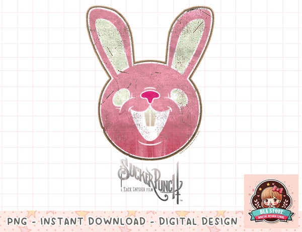 Sucker Punch Pink Bunny png, instant download, digital print.jpg