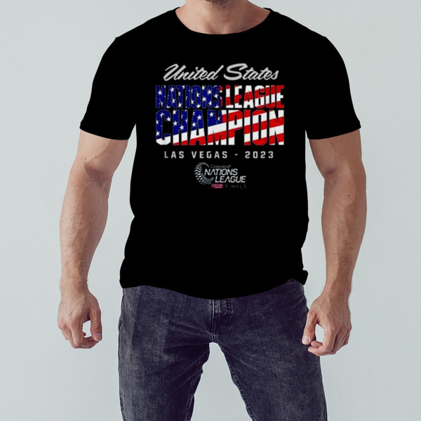 United State Nation League Champions 2023 Shirt, Unisex Clothing, Shirt For Men Women, Graphic Design, Unisex Shirt