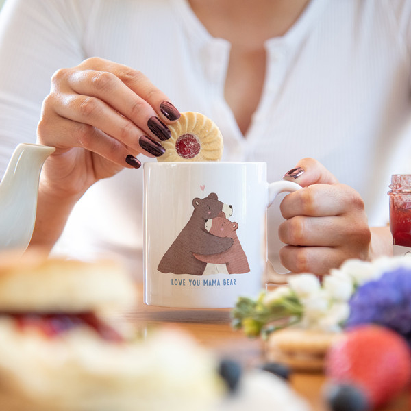 Mother's Day Gift From Kids, Mama Bear Mug