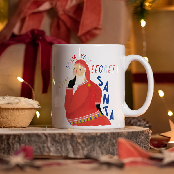 Secret santa mug  christmas mug for secret santa gift  funny or rude secret santa rude  secret santa gifts for office secret santa cup - 3.jpg