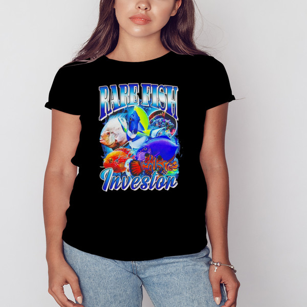 Rare Fish Investor Shirt, Unisex Clothing, Shirt For Men Women, Graphic Design, Unisex Shirt