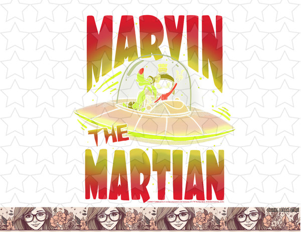 Looney Tunes Marvin The Martian Space Flight png, sublimation, digital download .jpg
