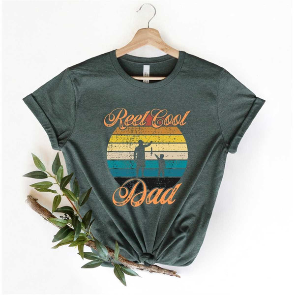 Reel Cool Dad Shirt, Fisher Dad Shirt, Cool Dad Shirt, Fathe - Inspire  Uplift