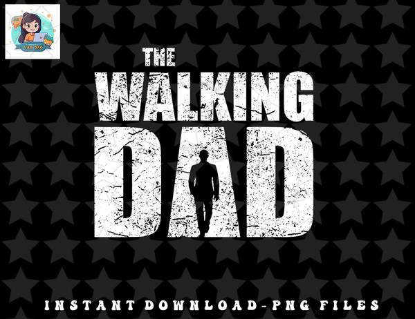 Mens The Walking Dad Father Gifts Man Dead Retro Vintage Men Fun png, sublimation, digital download.jpg