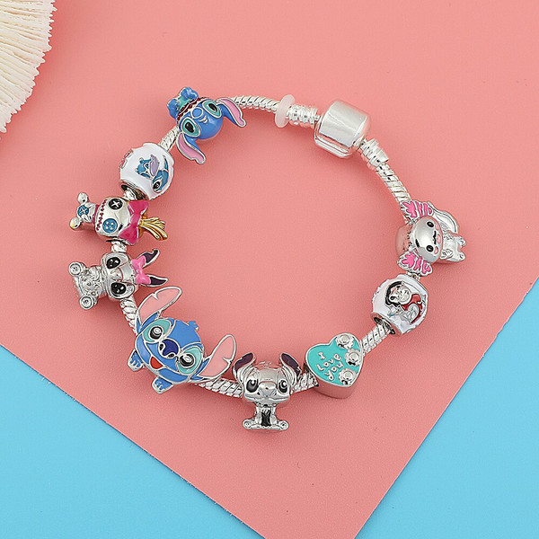 Bracelet Inspiré Du Dessin Animé Disney Stitch Lilo & Stitch