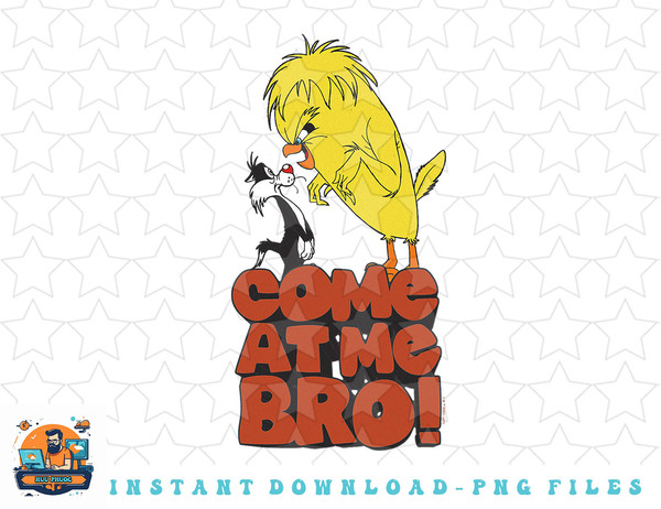 Looney Tunes Slyvester Come At Me Bro png, sublimation, digital download.jpg