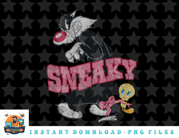 Looney Tunes Sneaky png, sublimation, digital download.jpg