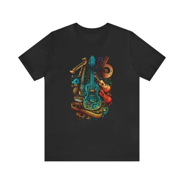 Music Lover Musical Instrument T-shirt Gift for Her Musical T-shirt Gift for Him - 2.jpg