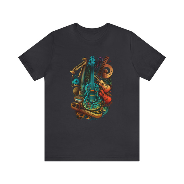 Music Lover Musical Instrument T-shirt Gift for Her Musical T-shirt Gift for Him - 4.jpg