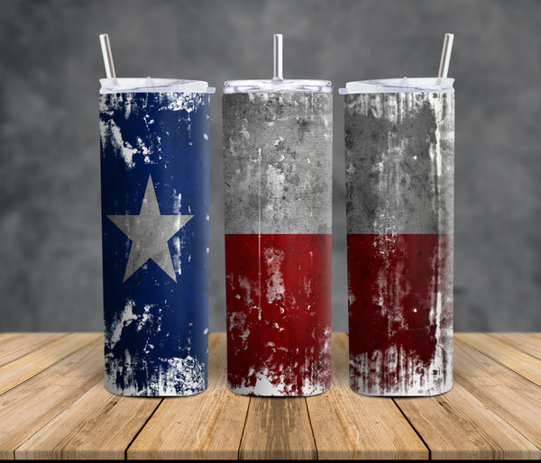 Texas Flag Tumbler, Texas Flag Skinny Tumbler, Flag Tumbler.jpg