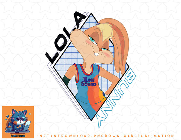 Looney Tunes Lola Bunny Leg Bent Profile png, sublimation, d - Inspire  Uplift