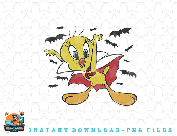 Looney Tunes Vampire Tweety png, sublimation, digital download.jpg
