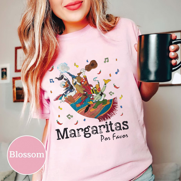 Retro Disney The Three Caballeros Shirt, Retro Disney Margaritas Por Favor Donald Duck Jose Carioca Panchito Pistoles Shirt, Disney Festival - 3.jpg