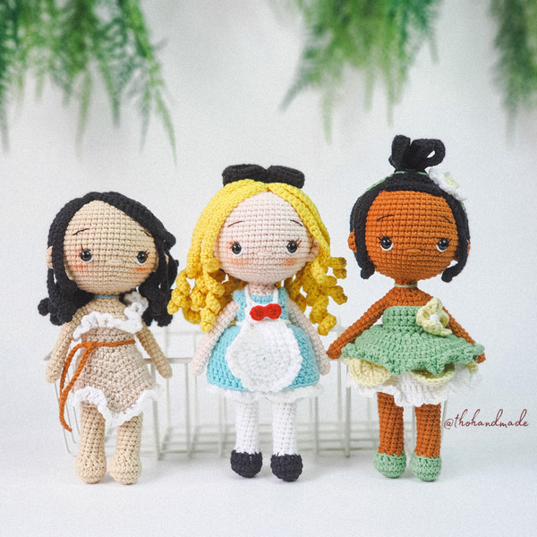 Crochet Pattern Island Princess/ Doll Amigurumi/ Amigurumi 