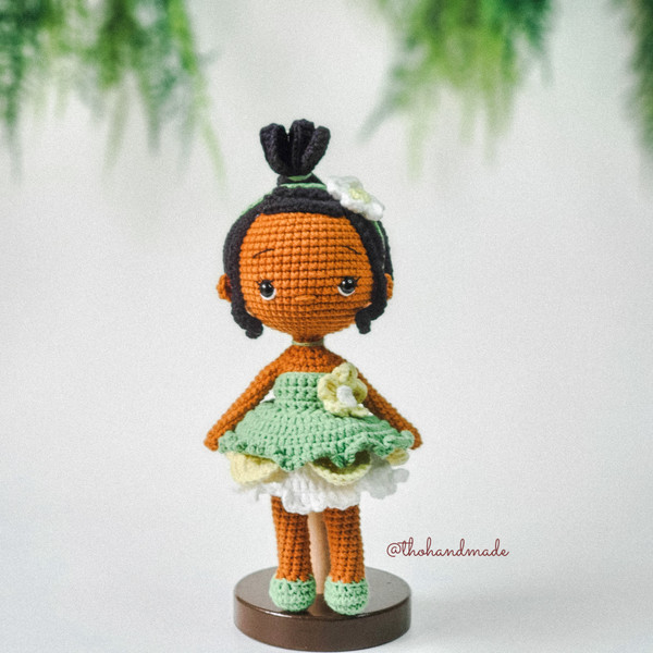 Disney Princess Crochet Doll Personalized Plush Gift Princess