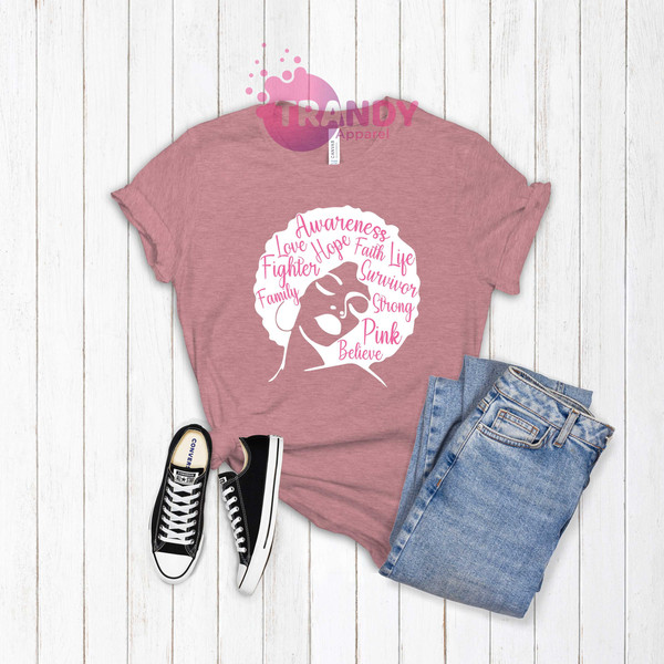 Powerful Afro Woman Shirt, Black Woman Shirt, Black Queen Shirt, Women Empowerment Shirt, Awareness Shirt, Black Girl Magic Power Shirt - 3.jpg