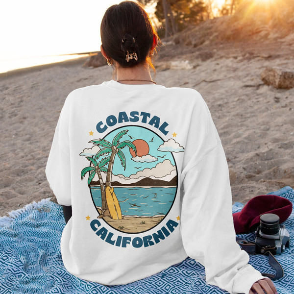 Aesthetic Hoodies, Ocean Beach Surf Hoodie