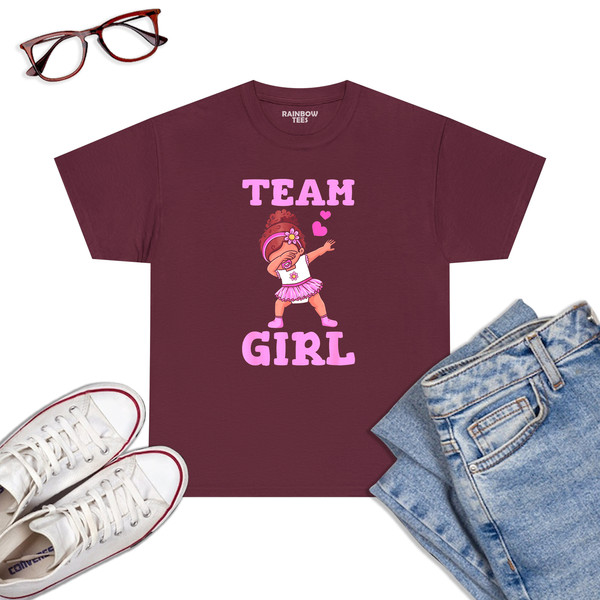 Gender-Reveal-Party-Team-Girl-T-Shirt-Maroon.jpg