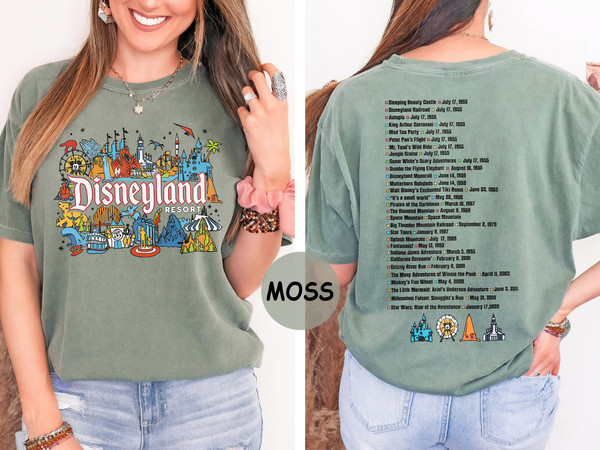 Vintage Disneyland Comfort Colors Shirt, Walt Disney World Shirt, Magic Kingdom Shirt, Disney Epcot, Disneyland Vacation, Disney Trip Shirts - 3.jpg