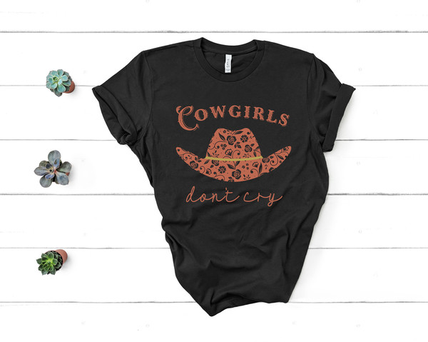 Cowgirls Don't Cry Shirt,Cowgirl Tee,Cowboy Shirt,Cowgirl Western Season,Rodeo Fan Shirt,Rodeo Shirt,Western Cowgirl Doll,Cute cowgirl - 2.jpg
