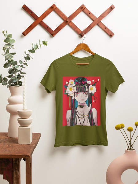 Anime girl T-shirt, Anime shirt, Anime merch, Anime graphic tee, Waifu shirt, Anime lover gift, Manga lover gift, Manga waifu shirt - 5.jpg