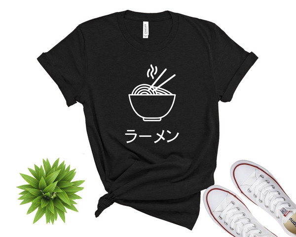 Japan Anime Shirt, Ramen Shirt, Noodle Shirt, Foodie, Japanese shirt, Japanese Aesthetic, Anime lover, Gift for kids, Gift for anime lover - 1.jpg