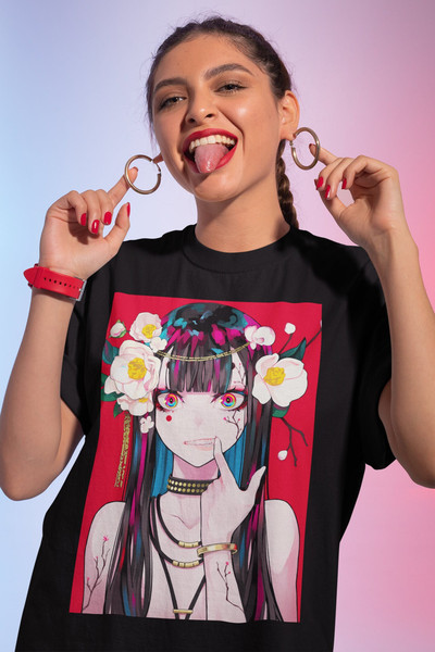 Anime Girl Japanese Aesthetic anime Otaku T-Shirt