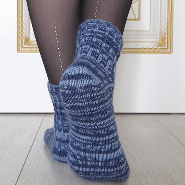 Women Socks Knitting Pattern, Socks Pattern PDF, Easy Knitting Pattern, Beginner Pattern.png