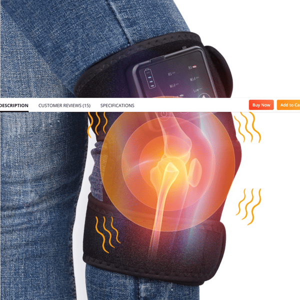 Electric Shoulder Massager Heating Vibration Massage Belt Thermal  Physiotherapy Brace Knee Arthritis Pain Relief Rechargeable - AliExpress