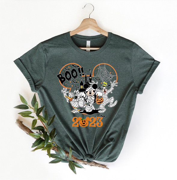 Disney Halloween 2023 Shirt, Disney Halloween Matching Shirt, Disney Family Shirt, Mickey Minnie and Friends Shirt, Disney Halloween Shirt - 4.jpg