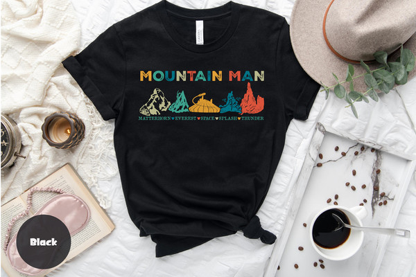 Mountain Man Disney T-Shirt, Disney Trip Shirt, Disney Vacation Shirt, Attractions Ride Tee, Disney Dad Tee, Gift for Dad, Mickey Disney Tee - 6.jpg