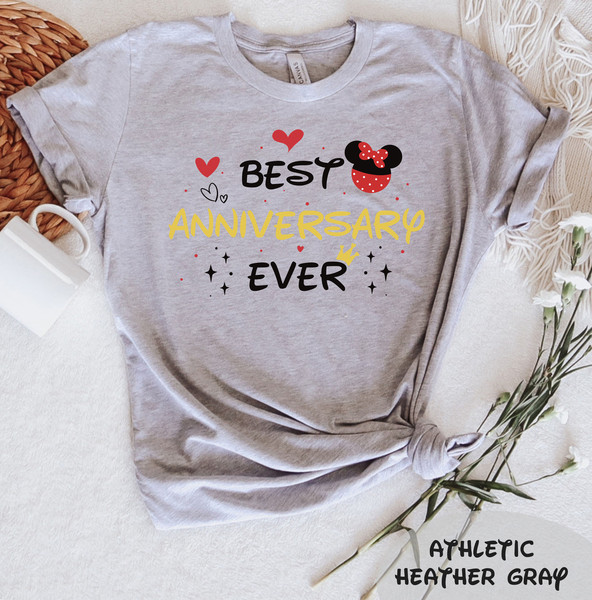 Best Anniversary Ever T-Shirt, Disney Couples Anniversary Shirt, Disney Husband Wife Shirts, Matching Disney Shirts, Disney Hubby Wifey Tee - 2.jpg