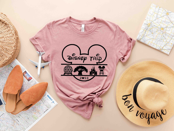 Disney Trip 2023 T-Shirt, Disney Family Trip, Disney Matching Shirt, Disney Trip Shirt, Disney Vacation Shirt, Disneyland 2023 Shirt - 1.jpg