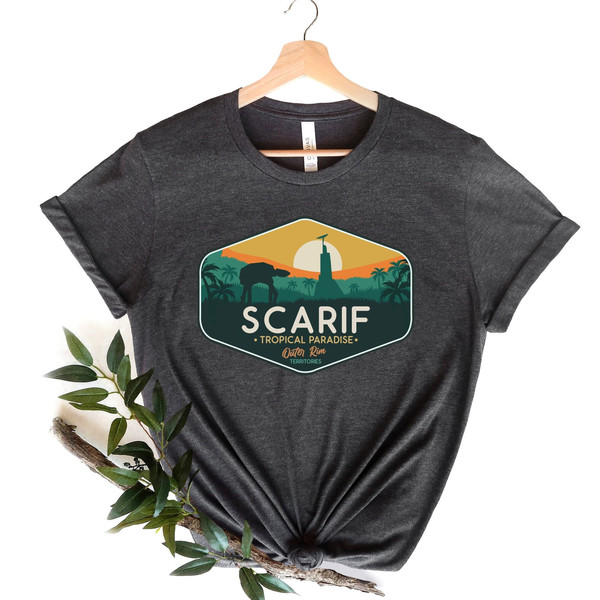 Star Wars T Shirt, Scarif Planet T-Shirt, Star Wars Shirt, Scarif T-Shirt, Star Wars, Luke Skywalker Shirt, Star Wars Gift, Disney Man Shirt - 1.jpg