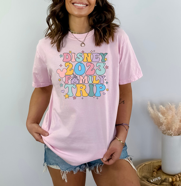 Disney 2023 Family Trip T-Shirt, Disney Family Shirt, Disney Squad Shirt, Disney 2023 Trip Shirt, Disney Trip Shirt, Disney Group Shirt - 2.jpg