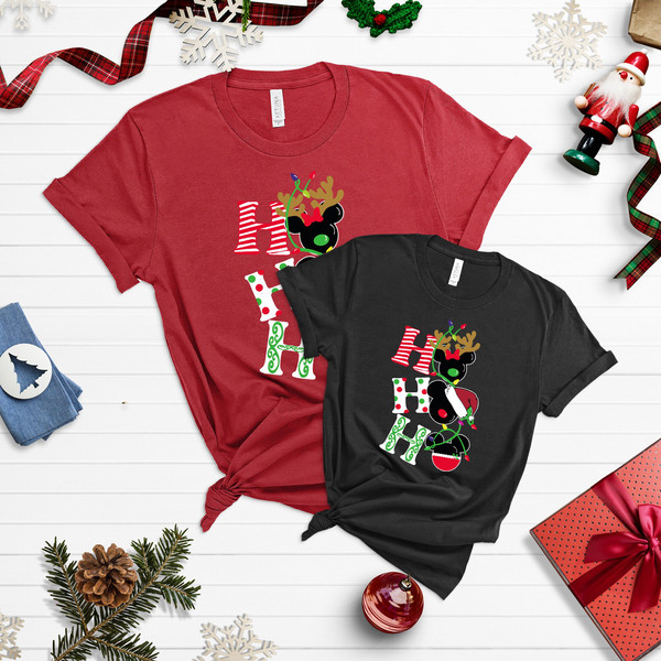 Ho Ho Ho Disney Christmas Shirt, Christmas Matching Shirts, Ho Ho Ho Tee Shirt, Disney Shirts, Ho Ho Ho Disney - 6.jpg