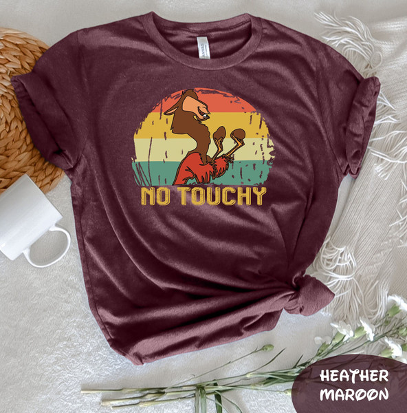 No Touchy T-Shirt, Disney Retro Llama No Touchy Shirt, Llama Shirt, Disney Animal Shirt, Animal Lover Shirt, Disney World Shirt, Disney Gift - 1.jpg