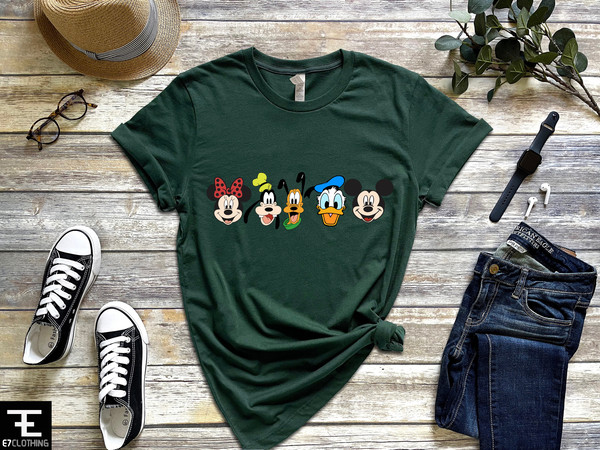 Retro Disneyworld Shirts Family, Disney Friends Shirt, Mickey Ears Shirt, Shirt, Disneyworld Shirt, Disneyland Shirt, Disney Gift for Kids - 3.jpg