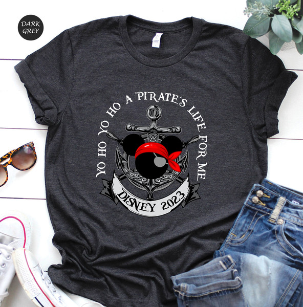 Minnie Pirates Life for Me Pirates Pirate T-Shirt Shirt-CL