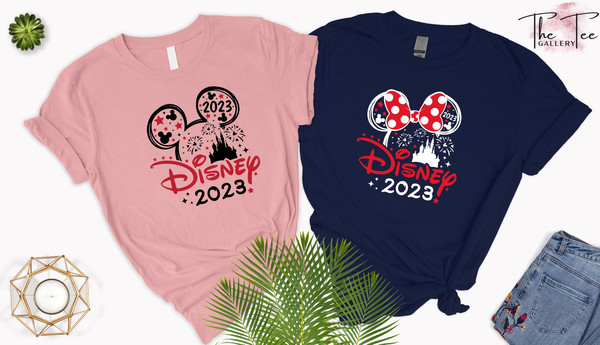 2023 Disney World Vacation Tshirts for Family | adult unisex Black / 3XL