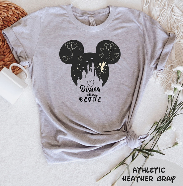 Disney With My Bestie T-Shirt, Disney Shirt, Mickey Shirt, Minnie Shirt, Disneyland Shirt, Friends Shirt, Besties Shirt, Disney Trip Shirt - 3.jpg