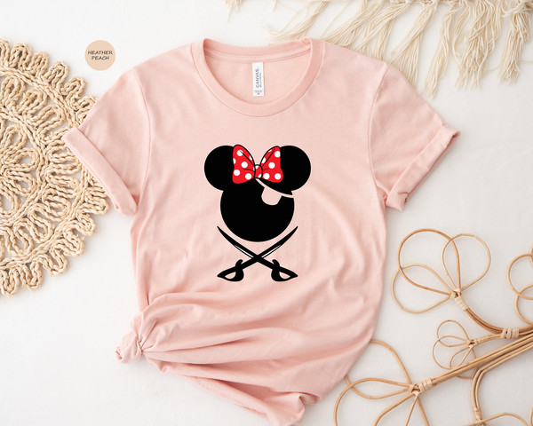 Mickey And Minnie Matching Disney Pirates T-Shirt, Disney Trip Tee, Disneyland Pirates of Caribbean Shirts, Disney World Pirates Party Shirt - 4.jpg