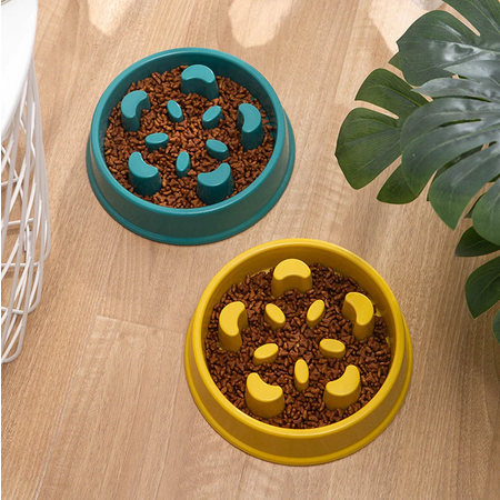 New Slow Feed Dog Bowl Insert Puzzle Maze Feeder For Fast Eaters Suction  Cup Dog Accessories For Dogs Water Bowl For Dogs Pets - Dog Feeders -  AliExpress