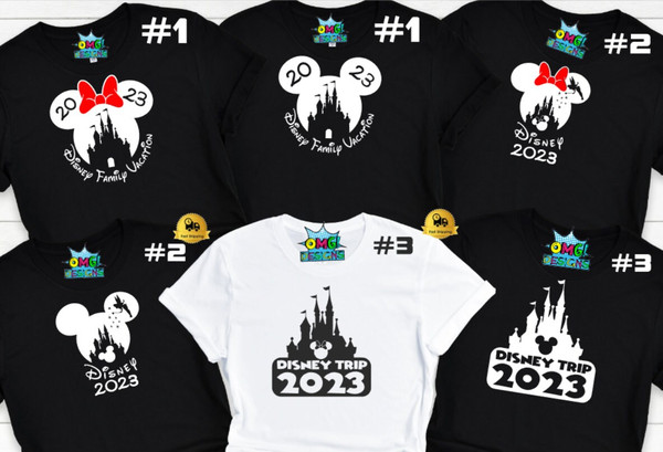 Disney Trip 2023 Shirt, Disney Family Shirt, Disney Trip Shirt, Disney Shirt, Disney Squad Shirt, Disney Trip Shirt, Disney Group Shirt - 1.jpg