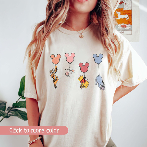 Disney Winnie the Pooh Shirt, Pooh Bear Shirt, Pooh and Friends Shirt, Disney Woman Shirt, Disneyland Trip Shirt - 1.jpg